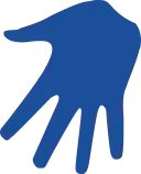 Libras hand icon 2